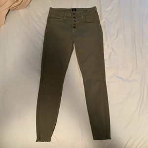 olive green jeans